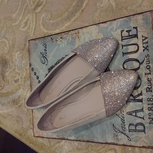 Aldo Rhinestone Flats